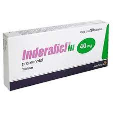 Inderal (Inderalici) 40mg 30 Tabs, Propranolol