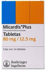 Micardis Plus 80mg 12.5 mg  14 Tabs, Telmisartan, Hydrochlorothi