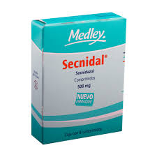 Secnidal 500mg 8 Tabs, Secnidazol, Albendazol