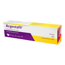 Argemol Cream Tube 160gr 1%, Silver sulfadiazine