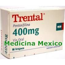 Trental 400 mg 30 Tabs, Pentoxifylline