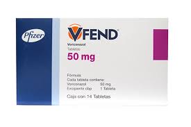 VFEND 50mg 14 tabs, Voriconazole