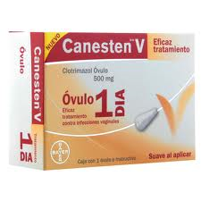 Canesten Vaginal 1 day 500mg 1 oval, Clotrimazole