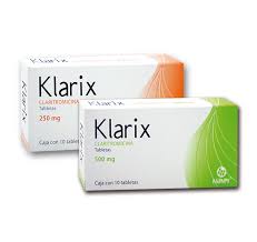 Klarix 250mg 10 tabs, clarithromycin