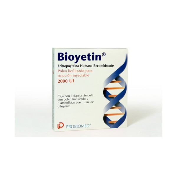 Bioyetin 2000UI SOL Injection F.A. 6X1 ml